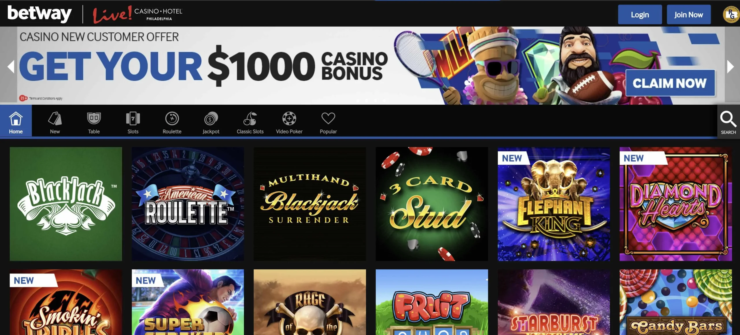 Betway - Best Online Casino Bonus Canada
